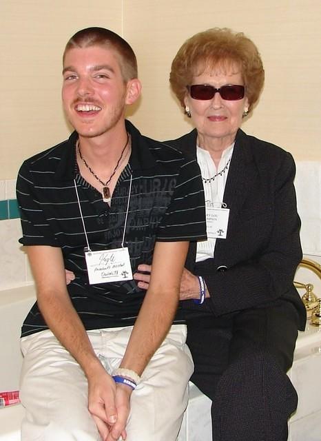 Mary Lou Thompson and Kyle