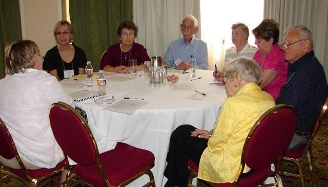 Attendees at Peter's Friday Morning Meeting 