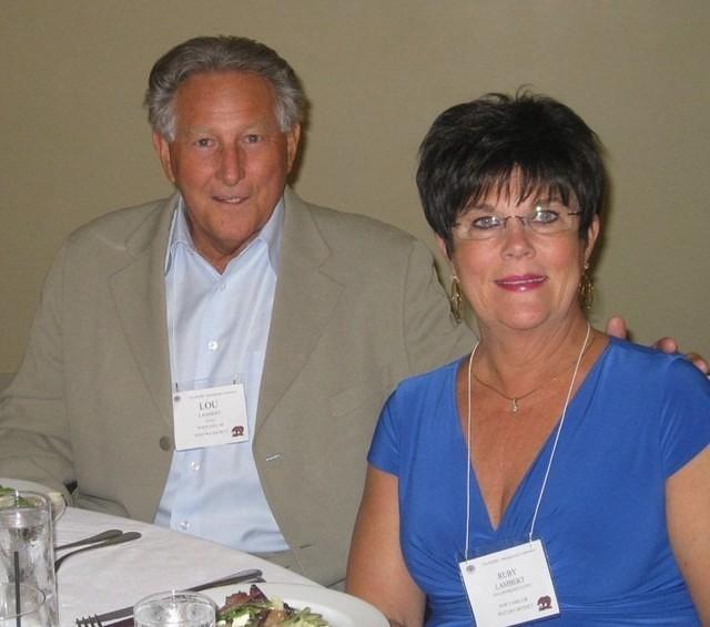 Lou and Ruby at Banquet Dinner