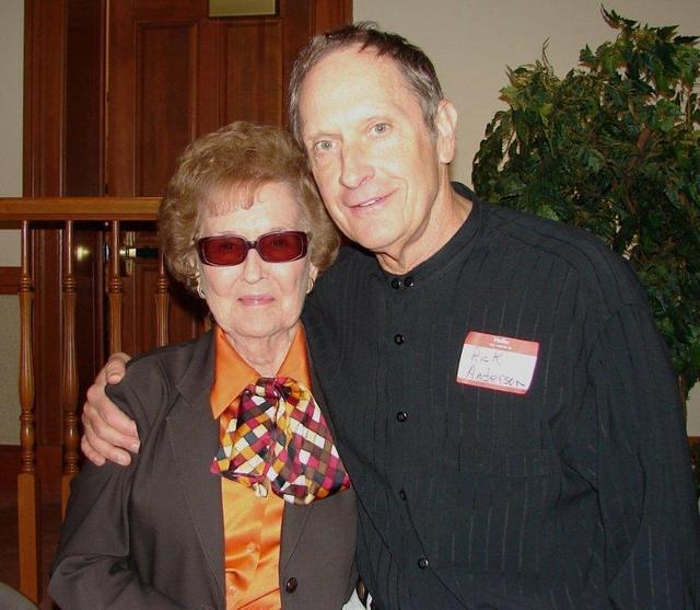 Mary Lou and Dr. Anderson
