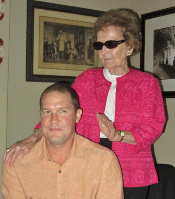 Mary Lou Thompson and Brock