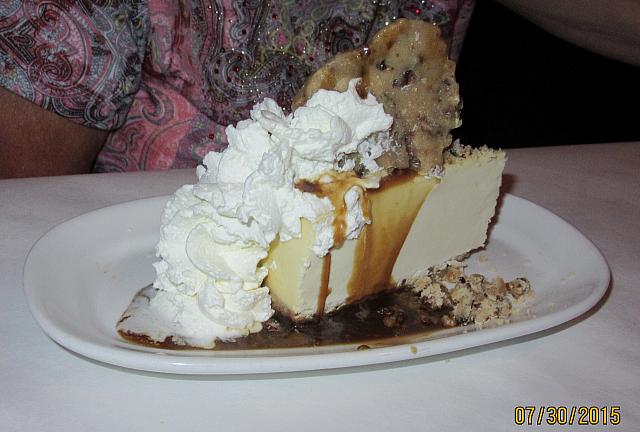 Praline cheesecake