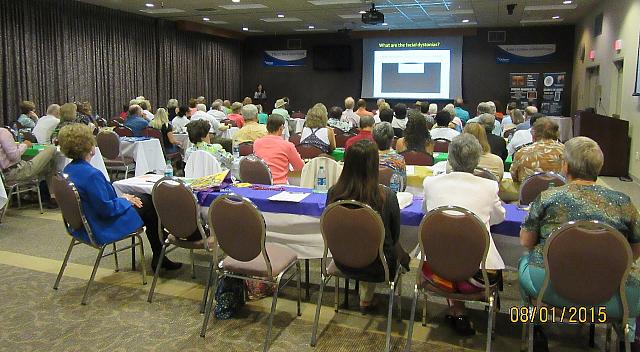 Symposium attendees