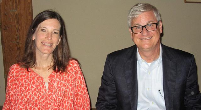 Georgia Lea, MD and Mark Stacy, MD