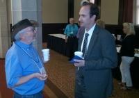 Peter Bakalor and  Dr Richardson