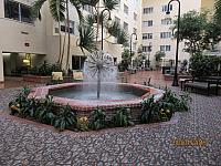 Fountain at the Brent House Hotel