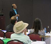 Dr Rao presents