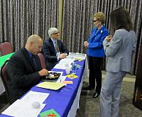 Mary Lou Thompson and doctors
