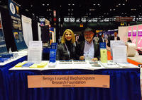 Peter and Shelley Hosting the BEBRF booth
